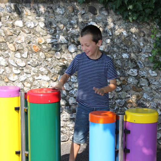 Congas Trio utendørs håndtrommer (sett med 3)