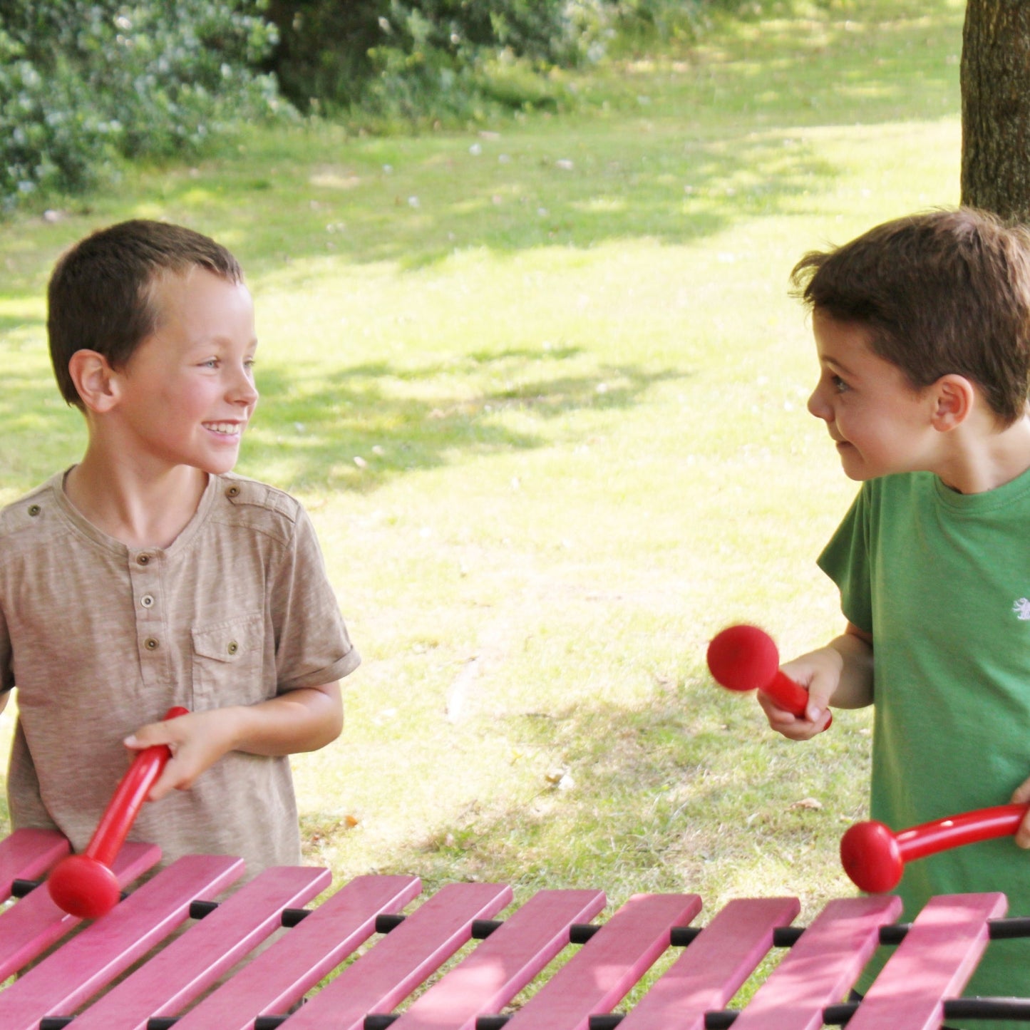 Utendørs Marimba