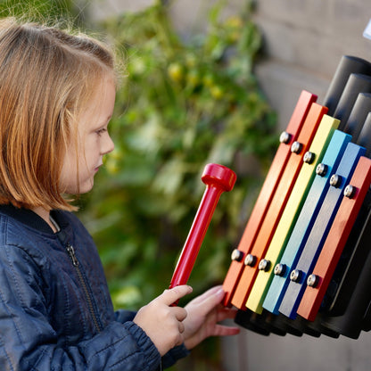 Rainbow Metallophone, utendørs metallofon