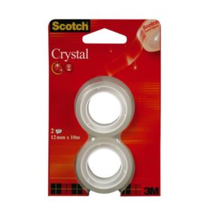 Tape SCOTCH Crystal 12mmx10m refill (2)