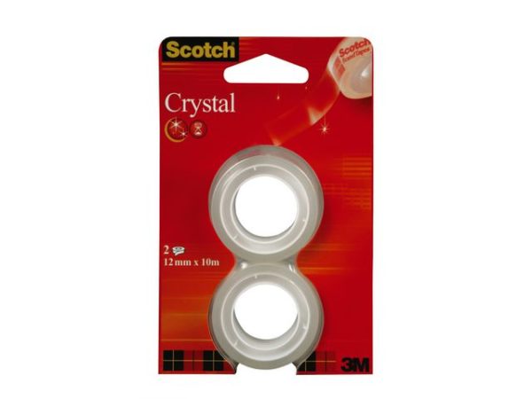 Tape SCOTCH Crystal 12mmx10m refill (2)