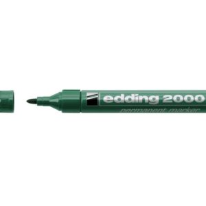 Merkepenn EDDING 2000 grønn