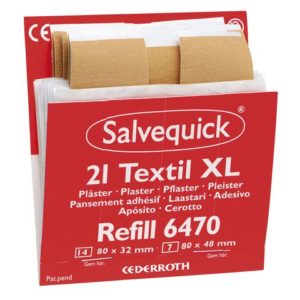 Plaster SALVEQUICK tekstil XL refill(21