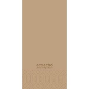 Serviett DUNI 3L40cm 1/8BR eco echo(250