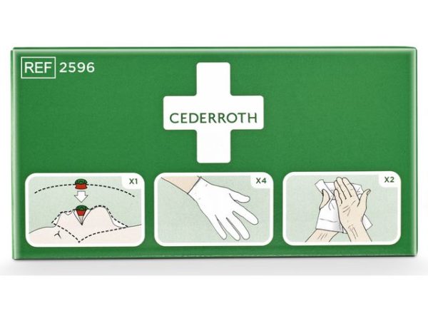 Beskyttelsespakke CEDERROTH førstehjelp