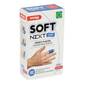 Plaster Soft NEXT 6cmx1m Blå