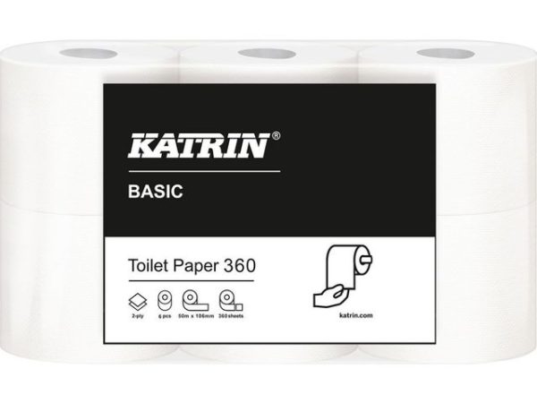 Toalettpapir KATRIN Basic 360 2L 50m(42