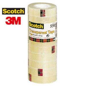 Tape SCOTCH 550 15mmx33m transparent