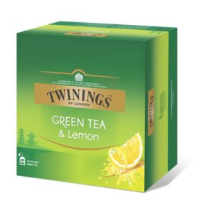 Te TWININGS Grønn te med sitron (100)