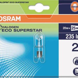 Lyspære OSRAM halopin 20W G9