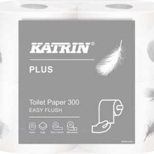 Toalettpapir KATRIN Plus 300 Easy F (4)