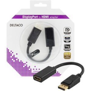 Adapter DELTACO Displayport/HDMI